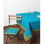 Τραπεζομάντηλο 8 ατόμων (140x240) Μονόχρωμο με Ρίγες Newhome Moda Ριγέ Μπλε