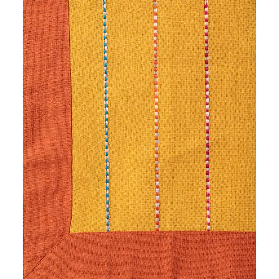 Τραπεζομάντηλο 8 ατόμων (140x240) Μονόχρωμο με Ρίγες Newhome Moda Ριγέ Κίτρινο