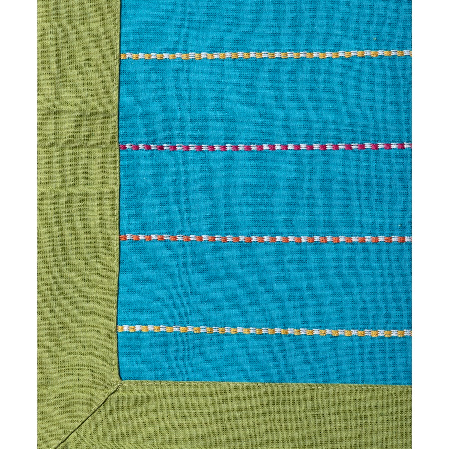 Τραπεζομάντηλο 6 ατόμων (140x180) Μονόχρωμο με Ρίγες Newhome Moda Ριγέ Μπλε