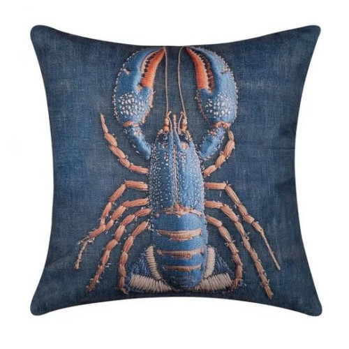 Διακοσμητική Μαξιλαροθήκη Φιγούρας (45x45) Newhome KS548 Αστακός