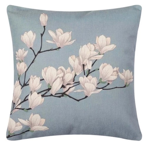 Διακοσμητική Μαξιλαροθήκη Φιγούρας (45x45) Newhome KS0035 Αμυγδαλιές