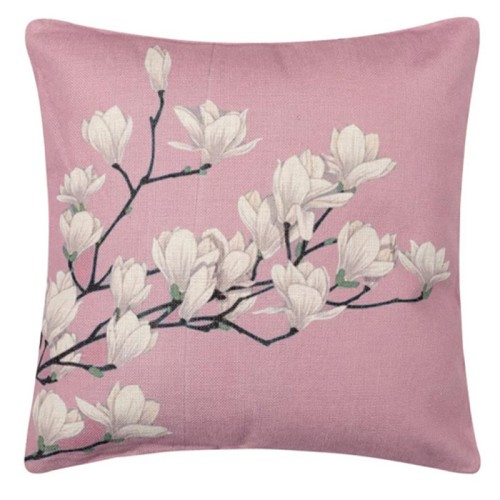 Διακοσμητική Μαξιλαροθήκη Φιγούρας (45x45) Newhome KS0038 Αμυγδαλιές