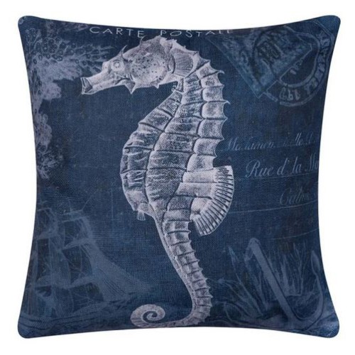 Διακοσμητική Μαξιλαροθήκη Φιγούρας (45x45) Newhome KS183 Ιππόκαμπος