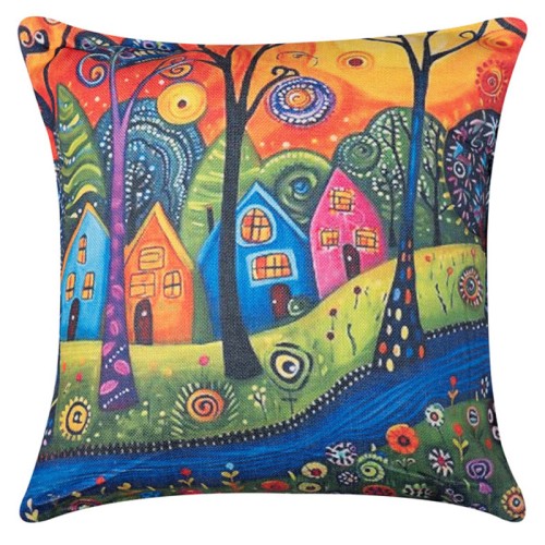 Διακοσμητική Μαξιλαροθήκη Φιγούρας (45x45) Newhome KS339