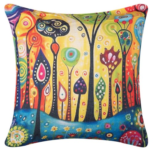 Διακοσμητική Μαξιλαροθήκη Φιγούρας (45x45) Newhome KS340