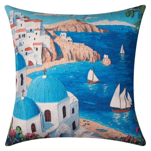 Διακοσμητική Μαξιλαροθήκη Φιγούρας (45x45) Newhome KS525