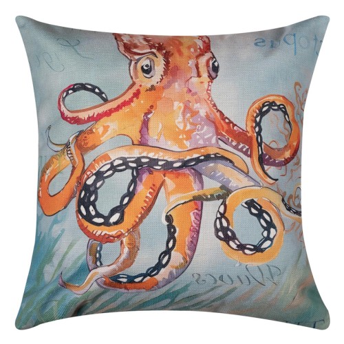 Διακοσμητική Μαξιλαροθήκη Φιγούρας (45x45) Newhome KS533 Χταπόδι