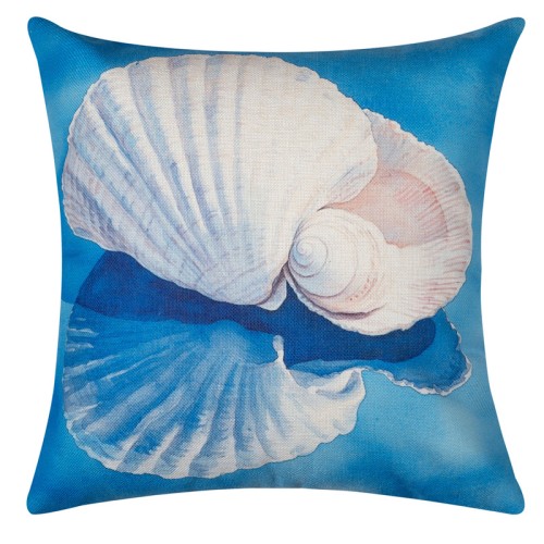 Διακοσμητική Μαξιλαροθήκη Φιγούρας (45x45) Newhome KS536 Κοχύλι