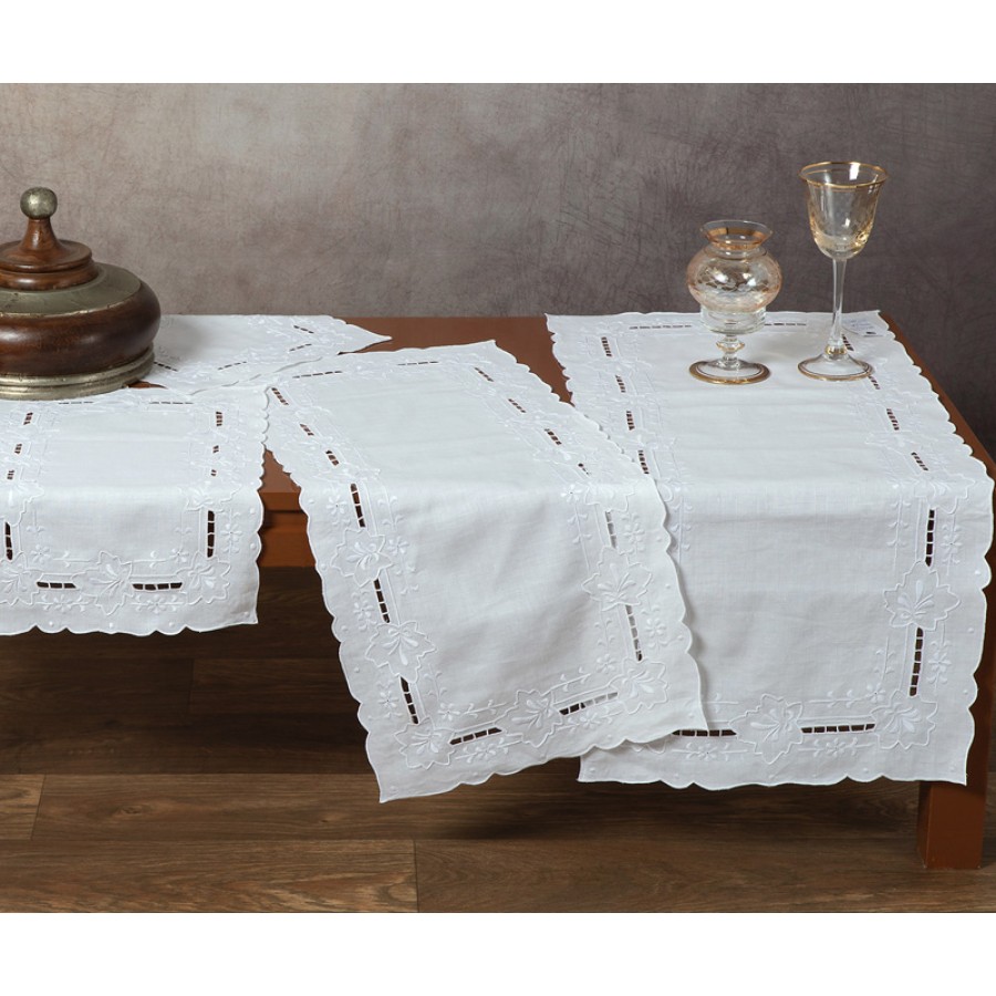 Σετ σεμέν 6 τεμαχίων  Χειροποίητο Κοφτό Newhome Skiros 044