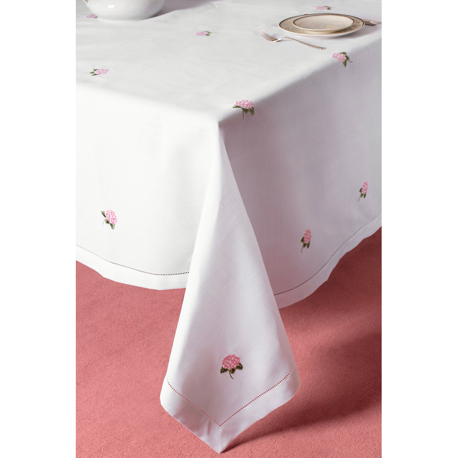 Τραβέρσα (45x150) με Αζούρ και Κέντημα Ορτανσία Newhome YL1010