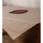 Τραπεζοκαρέ (135x135) Μονόχρωμο Ψάθα Newhome 9925 Άμμος