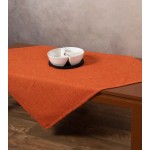 Καρέ (85x85) Μονόχρωμο Ψάθα Newhome 9925 Πορτοκαλί