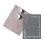 Σουπλά (35x45) Διπλής Όψης Newhome BG18 Αμέθυστος-Γκρι