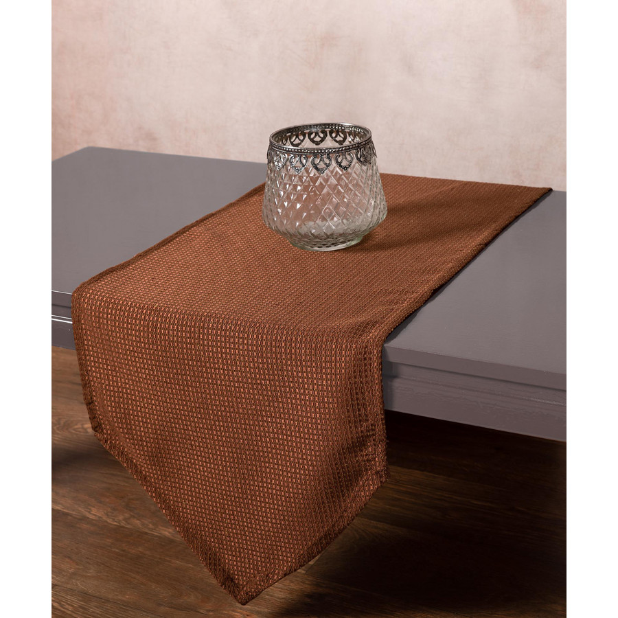 Τραβέρσα - Runner Τραπεζιού (40x150) Newhome Nelly Καφέ