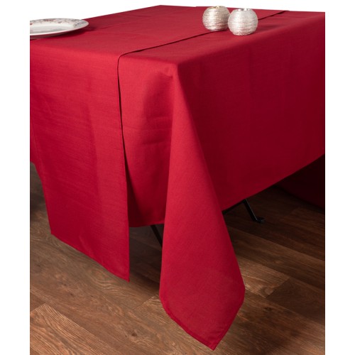 Τραβέρσα (45x170) Μονόχρωμη Newhome Simple 031 Κόκκινη