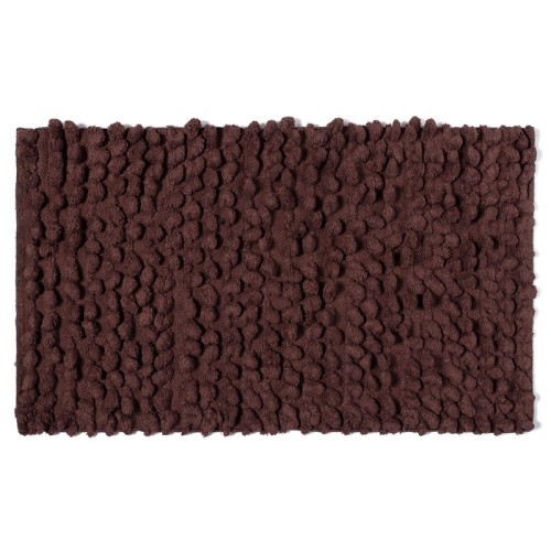 Πατάκι Μπάνιου (50x80) Βαμβακερό Newhome Γαριδάκι Καφέ