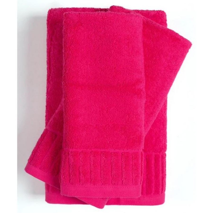 Πετσέτα Προσώπου (50x100) Βαμβακερή Newhome Μελωδία Φούξια
