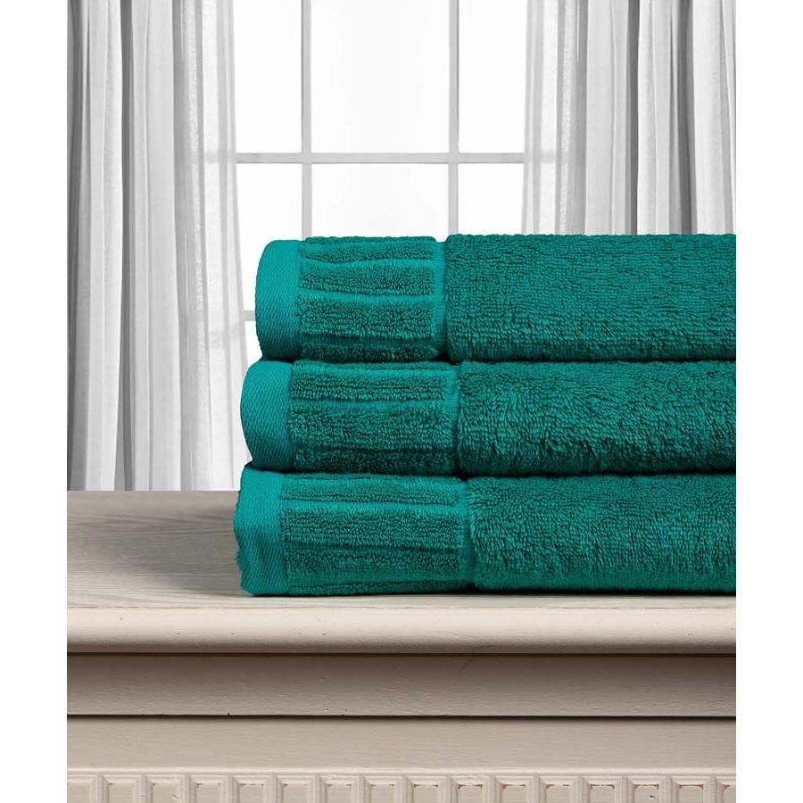 Πετσέτα Προσώπου (50x100) Βαμβακερή Newhome Μελωδία Πράσινο