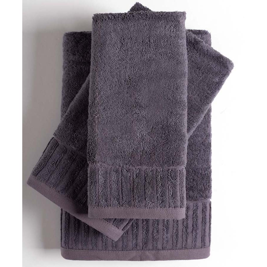 Πετσέτα Λουτρού (75x150) Βαμβακερή Newhome Μελωδία Γκρι
