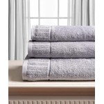 Πετσέτα Προσώπου (50x100) Βαμβακερή Newhome Μελωδία Ανοιχτό Γκρι