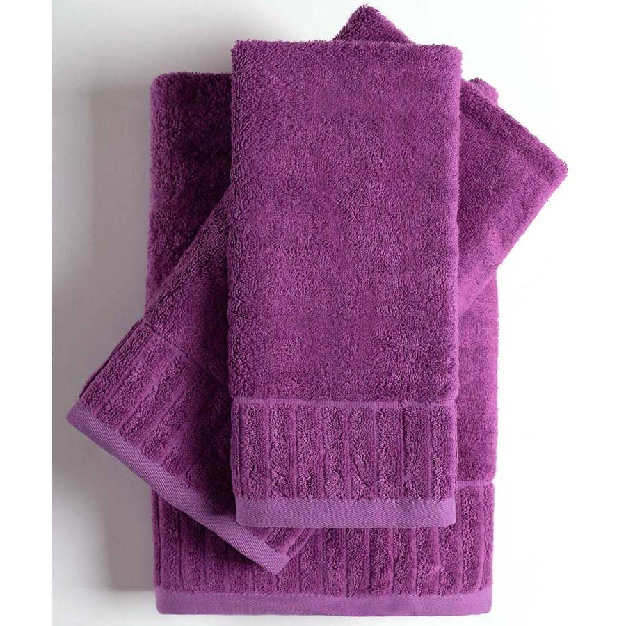 Πετσέτα Λουτρού (75x150) Βαμβακερή Newhome Μελωδία Μωβ