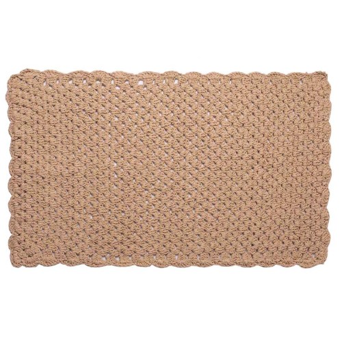 Πατάκι Μπάνιου (70x140) Βαμβακερό Newhome Πλεκτό Μπεζ
