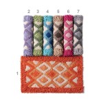 Πατάκι Μπάνιου (50x80) Βαμβακερό Newhome Ρόμβος Μωβ