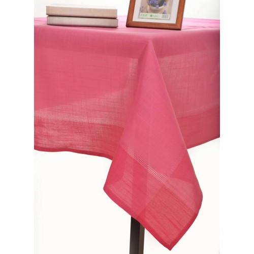 Τραπεζομάντηλο 8 Ατόμων (160x220) Μονόχρωμο Με Φάσα Newhome NX031 Φούξια