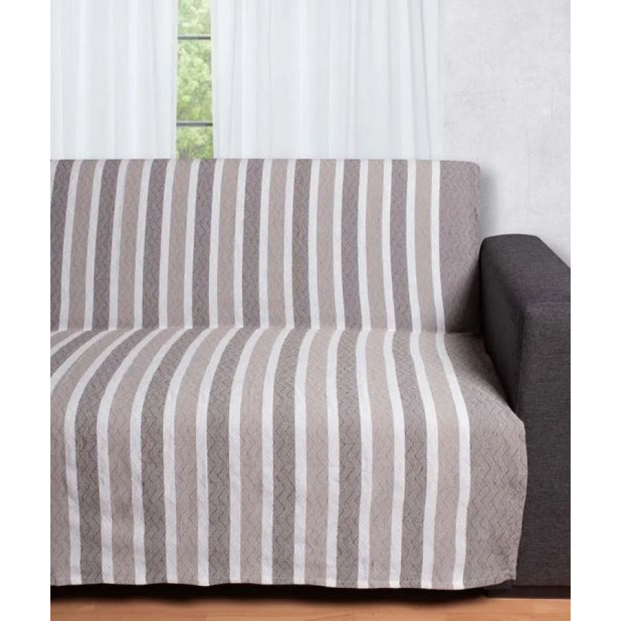 Ριχτάρι για Διθέσιο Καναπέ (180x250) Βαμβακερό Newhome 17250 μπεζ