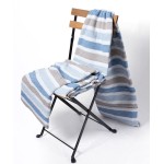 Ριχτάρι για Τριθέσιο Καναπέ (180x320) βαμβακερό Newhome 17250 γαλάζιο-μπλε