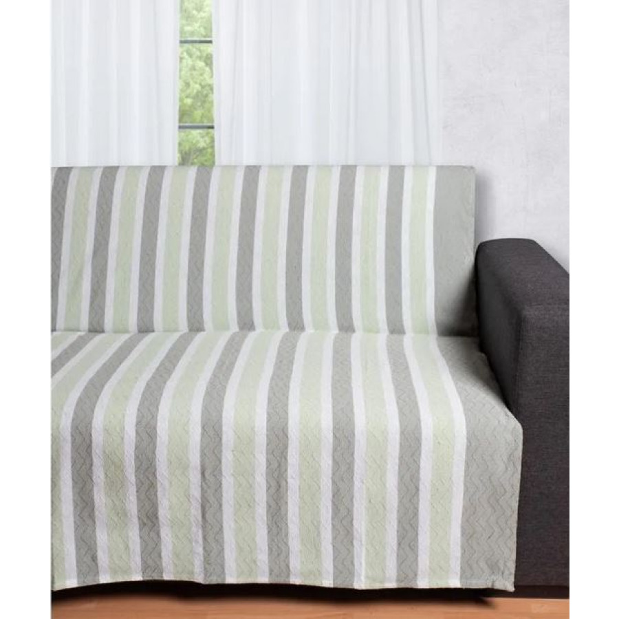 Ριχτάρι για Πολυθρόνα (180x180) Βαμβακερό Newhome 17250 πράσινο