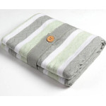 Ριχτάρι για Τριθέσιο Καναπέ (180x320) Βαμβακερό Newhome 17250 πράσινο