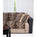 Σετ ριχτάρια 3 τεμαχίων σενίλ Newhome 306 ivory