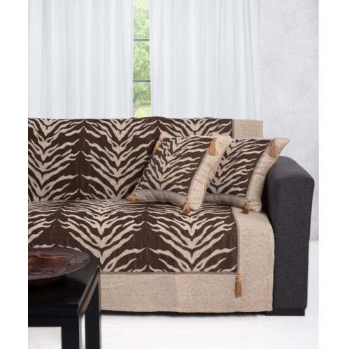 Σετ ριχτάρια 3 τεμαχίων σενίλ Newhome 306 ivory