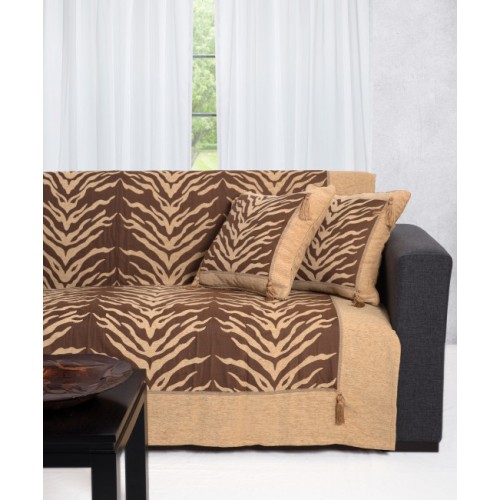 Σετ ριχτάρια 3 τεμαχίων σενίλ Newhome 306 χρυσό