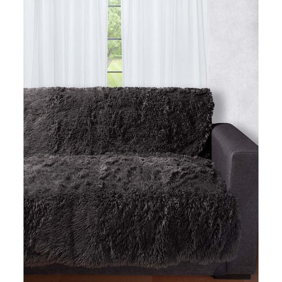 Ριχτάρι-Κουβέρτα για Καναπέ (145x195) Newhome 5336 ανθρακί