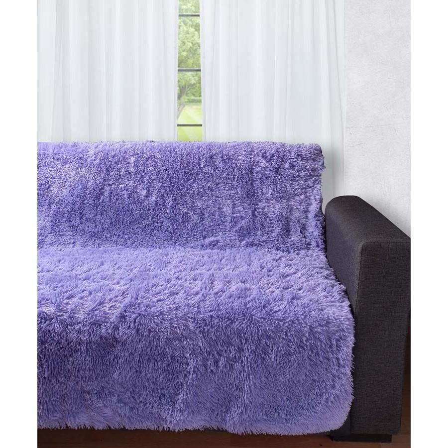 Ριχτάρι-Κουβέρτα για Καναπέ (145x195) Newhome 5336 μωβ