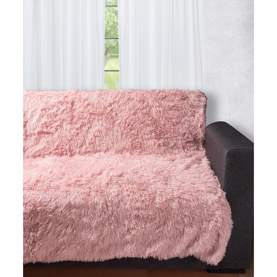 Ριχτάρι-Κουβέρτα για Καναπέ (145x195) Newhome 5336 ροζ