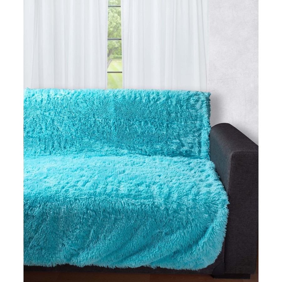 Ριχτάρι-Κουβέρτα για Καναπέ (145x195) Newhome 5336 τυρκουάζ