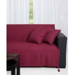 Ριχτάρι για Πολυθρόνα (180x180) ψάθα 4 εποχών Newhome 9925 φούξια