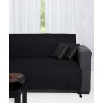 Ριχτάρι για Τριθέσιο (180x300) ψάθα 4 εποχών Newhome 9925 μαύρο