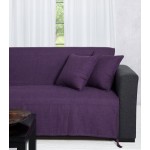 Ριχτάρι για Πολυθρόνα (180x180) ψάθα 4 εποχών Newhome 9925 μωβ