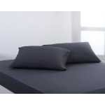 Πανωσέντονο-Σεντόνι χωρίς Λάστιχο Υπέρδιπλο (245x267)Βαμβάκι Newhome Essentials Turbulence (Ανθρακί)