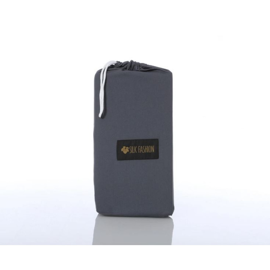 Πανωσέντονο-Σεντόνι χωρίς Λάστιχο Μονό (165x267) Βαμβακερό Newhome Essentials Turbulence (Ανθρακί)