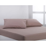 Πανωσέντονο-Σεντόνι χωρίς Λάστιχο Υπέρδιπλο (225x267)Βαμβάκι Newhome Essentials Mashroom (Μπεζ)