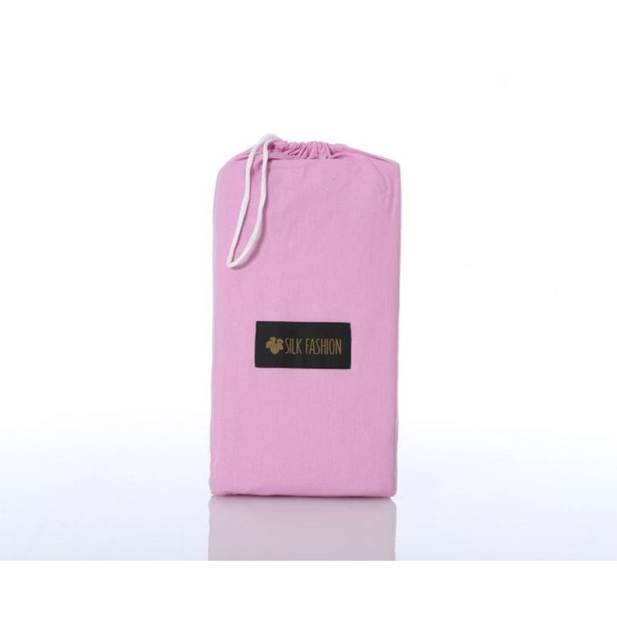 Κατωσέντονο με Λάστιχο Ημίδιπλο (125x200+35) Βαμβακερό Newhome Essentials Pastel Lavender (Ροζ)