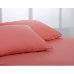 Πανωσέντονο-Σεντόνι χωρίς Λάστιχο Υπέρδιπλο (245x267)Βαμβάκι Newhome Essentials Coral Almond (Σομόν)