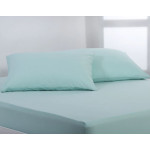 Μαξιλαροθήκες Zεύγος (52x72) Βαμβακερές Newhome Essentials Misty Jade (Βεραμάν)
