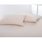 Μαξιλαροθήκες Ύπνου (50x70) Ζεύγος Μονόχρωμες No Iron Newhome Jersey Light Beige