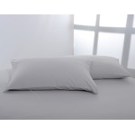 Μαξιλαροθήκες Ύπνου (50x70) Ζεύγος Μονόχρωμες No Iron Newhome Jersey Light Grey